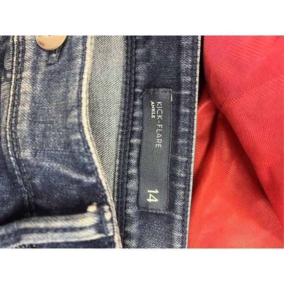 J. Jill Kick-Flare Ankle Jeans sz 14 EUC - Picture 6 of 6